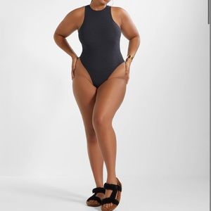 NWT❗️SKIMS x FENDI Limited Edition Black High Neck Bodysuit